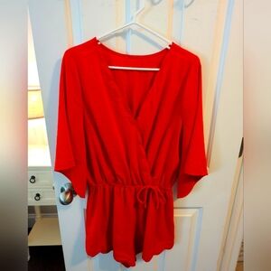 Umgee Red Romper